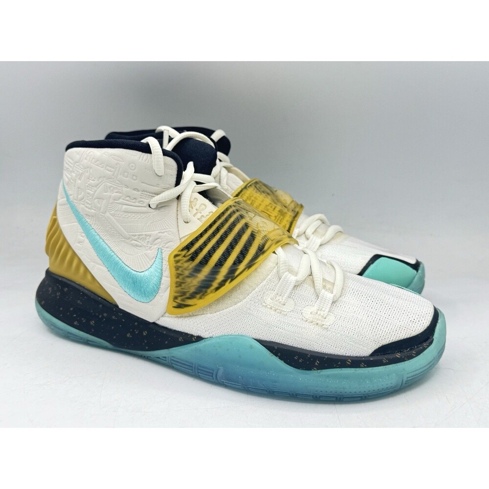 Nike Kyrie 6 x Concepts Golden Mummy Sail Aqua Metallic Gold CV5572 149 Youth 6Y